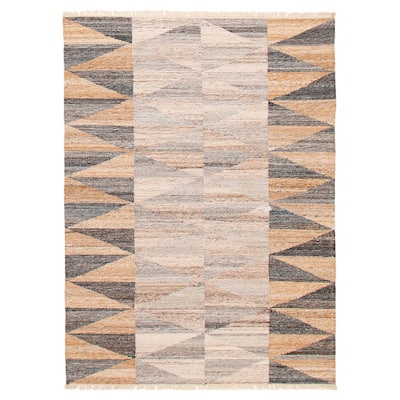 Ankara FW Grey Kilim 5'4" x 7'6" - 5'4 x 7'6