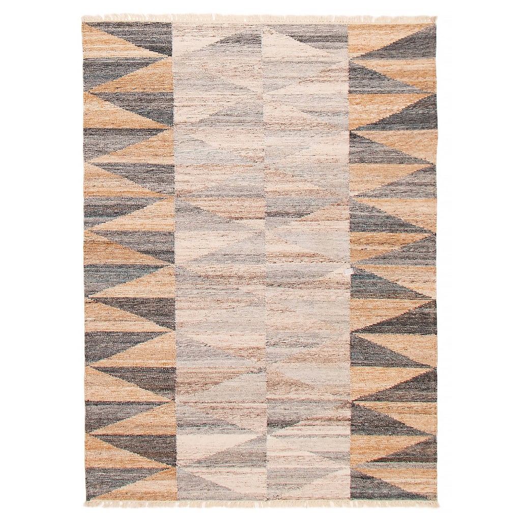Ankara FW Grey Kilim 5'4" x 7'6" - 5'4 x 7'6