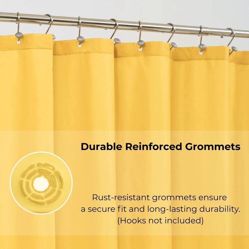 Extra Long Waterproof Shower Curtain Liner 71x79 Inches