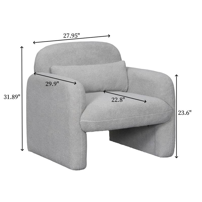 Armchair, Accent Chair for Living Room, Bedroom, Study