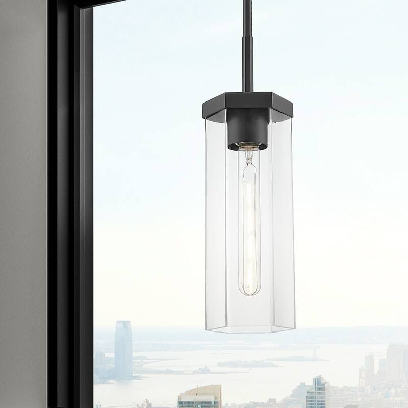 Innovations Lighting 463-1S-G463-12CL Blakeley 5" Wide Mini Pendant