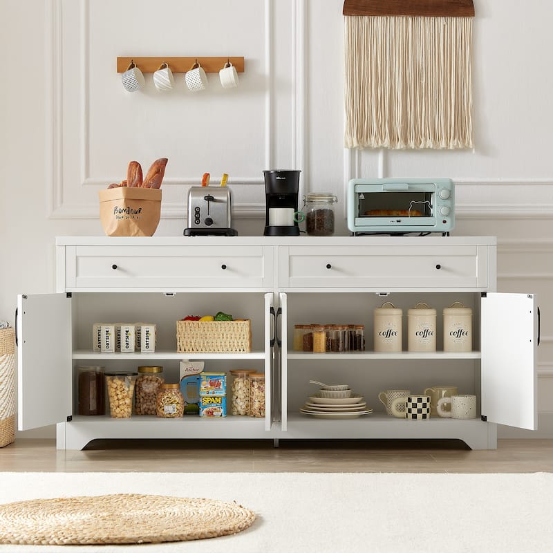Framehouse 61'' TV Stand for TVs up to 70", Media Console Table, TV Cabinet
