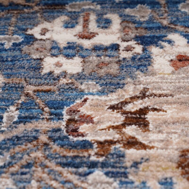 HomeRoots Oriental Traditional Rectangle Area Rug