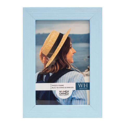 Baby Blue Barnwood Picture Frame