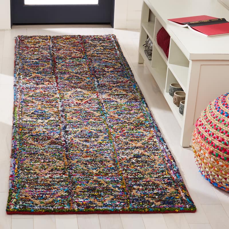 SAFAVIEH, Handmade Nantucket Gudfinna Contemporary Cotton Rug