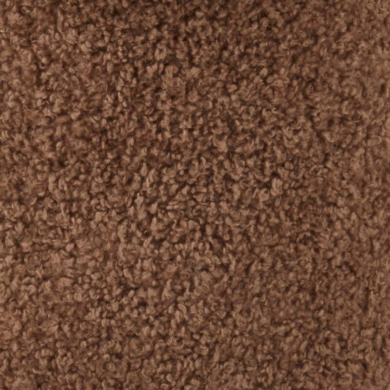 Mushroom Storage Ottoman – Sherpa Footrest with Hidden Storage, Decorative Accent Stool for Living Room or Bedroom