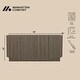 preview thumbnail 4 of 28, Manhattan Comfort Ardea 60" Sideboard (4-Door)