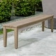 preview thumbnail 3 of 8, Uttermost Forsyth Dark Gray Outdoor Bench