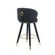preview thumbnail 35 of 47, Ostweer Furniture Set of 2 Solid Wood Bar Stools - Beige