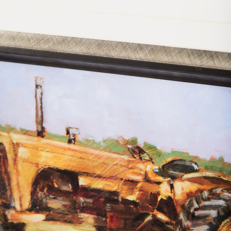 Rustic Tractors IV Framed Art Print