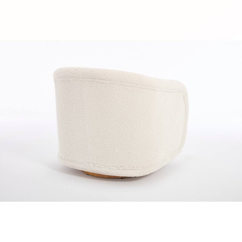 360-degree Teddy Swivel Barrel Chair