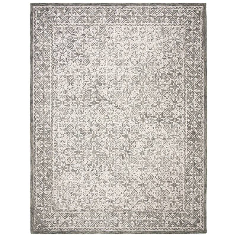 SAFAVIEH Handmade Micro-Loop Sudeshna Wool Rug