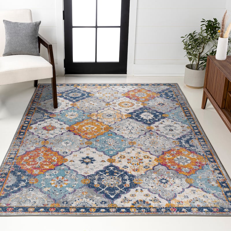 JONATHAN Y Kilia Bohemian Medallion Area Rug - 5 X 8