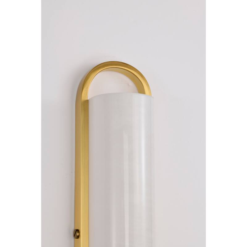 Velano 36 Inch LED Vanity Brushed Brass Finish - Brushed Brass