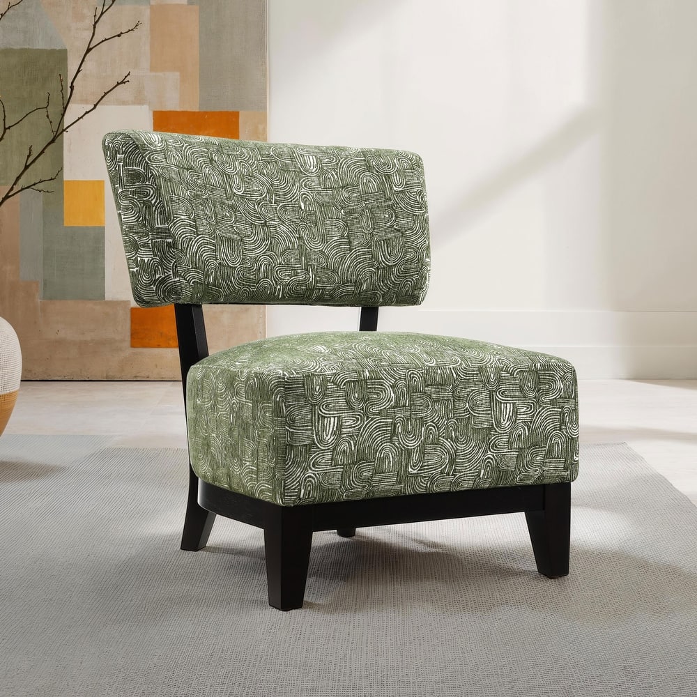 Furniture of America Phaen Modern 28-inch Pattern Fabric Accent Chair