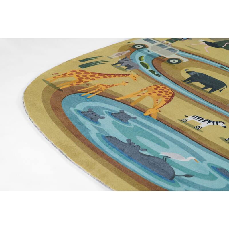 Momeni Playground Safari Kid Rug