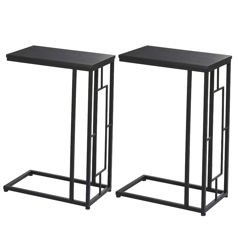 Under The Couch 2-Piece Side Accent Table Set