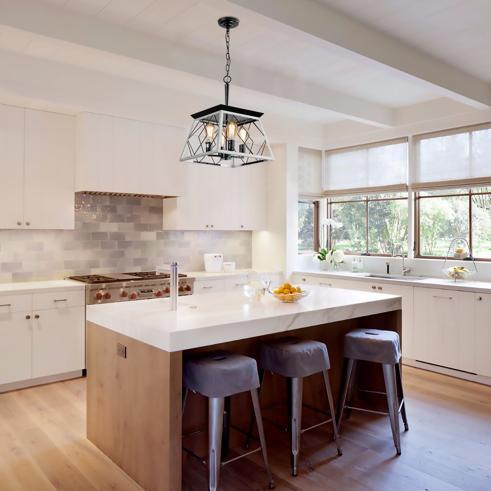 Industrial kitchen ceiling discount lights