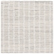 preview thumbnail 26 of 59, SAFAVIEH Handmade Abstract Damhnait Contemporary Wool Rug 6' Square - Silver/Ivory - Square