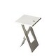 preview thumbnail 1 of 1, Handmade Butler Hammond White Folding Table (India) White