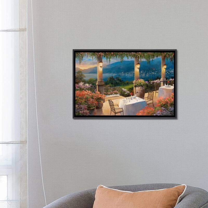 iCanvas "Amalfi Holiday II" by T.C. Chiu Framed