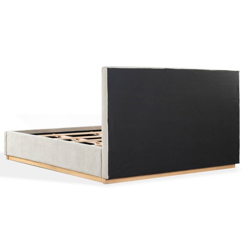 SAFAVIEH Couture Pippin Linen King Bed