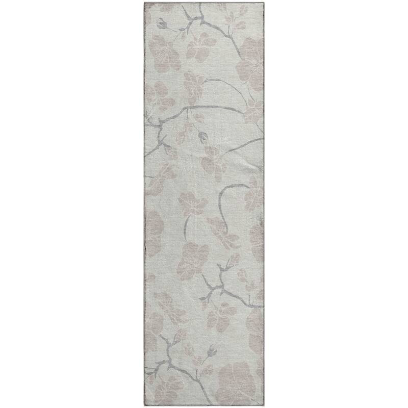 Premium Washable Super Soft Modern Floral Mayfield Rug