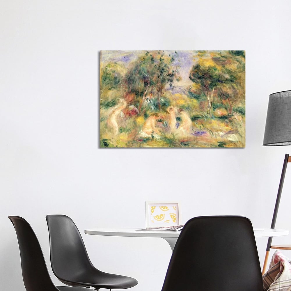 iCanvas "The Bathers" by Pierre-Auguste Renoir Canvas Print