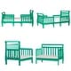 preview thumbnail 3 of 1, Dream On Me Emma Green 3-in-1 Convertible Toddler Bed
