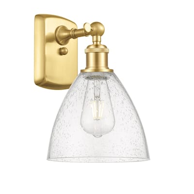 Innovations Lighting 516-1W-12-8 Bristol Sconce Bristol Glass 12" Tall