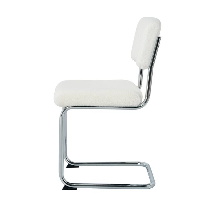 Modern Dining Chair with Metal Legs (Set Of 4)