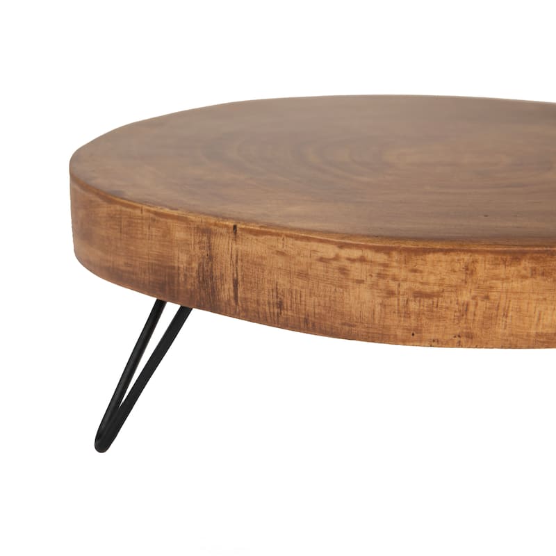 Decorative Paulownia Wood Pedestal