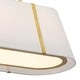 preview thumbnail 7 of 9, Crystorama Lighting Group FUL-917 Fulton 4 Light 42" Wide Linear