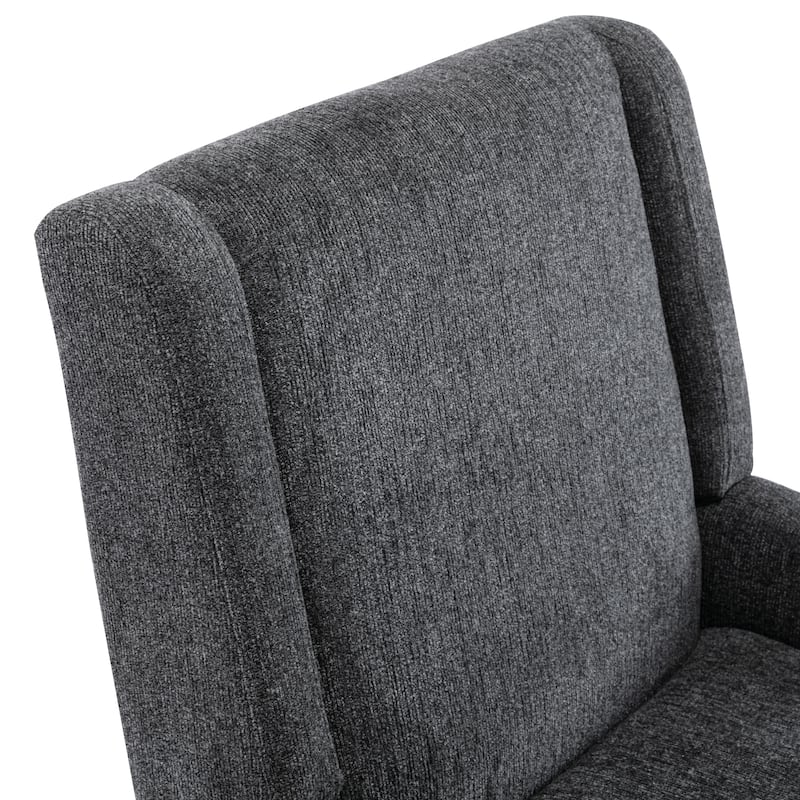 Corvus Armitage Chenille Upholstered Accent Chair