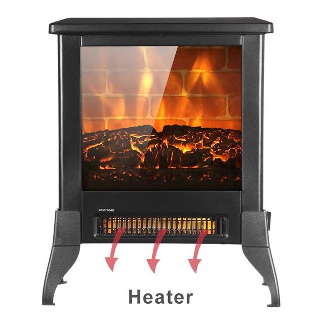 14 inch 1400w Freestanding Fireplace