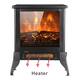 14 inch 1400w Freestanding Fireplace