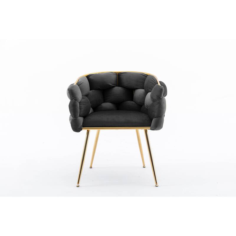Deluxe Modern Minimalist Casual Velvet Single Sofa Chair