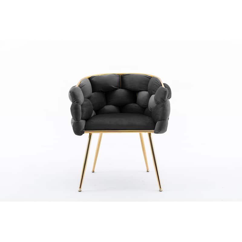 modern simple leisure velvet single sofa chair