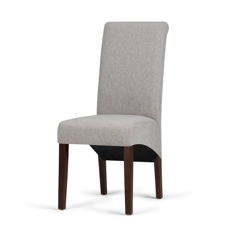 WYNDENHALL Franklin Transitional Deluxe Parson Dining Chair (Set of 2) - 17.7"w x 19.7"d x 40.2"h