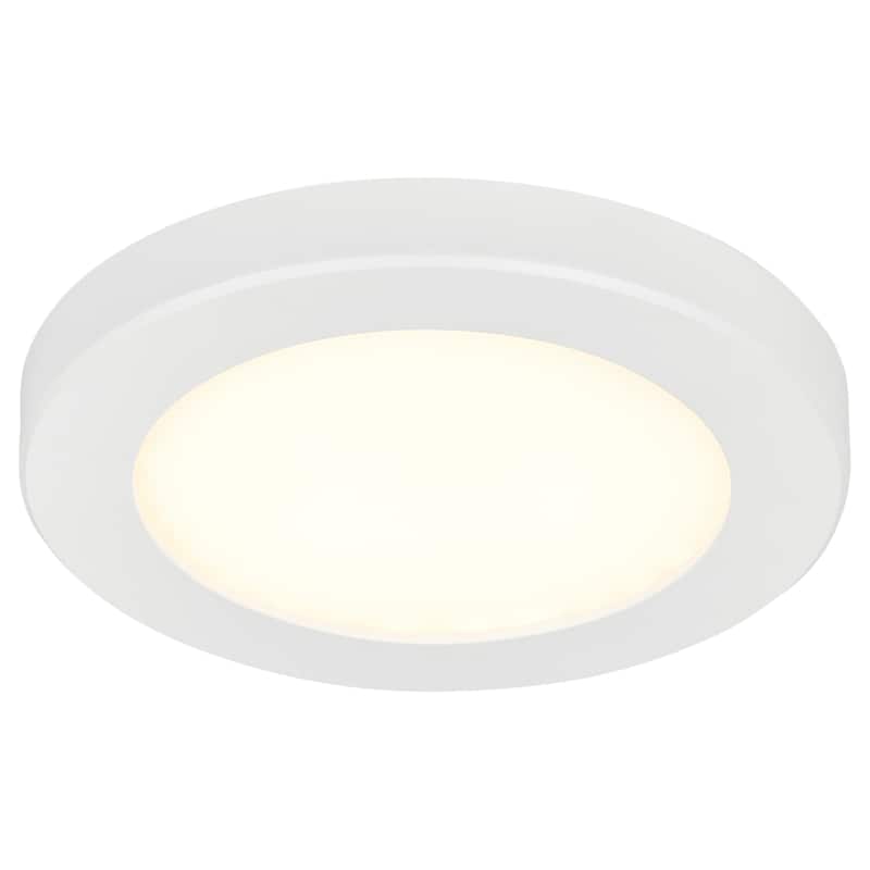Access Lighting Slim 9.5" LED Flush Mount - White Finish