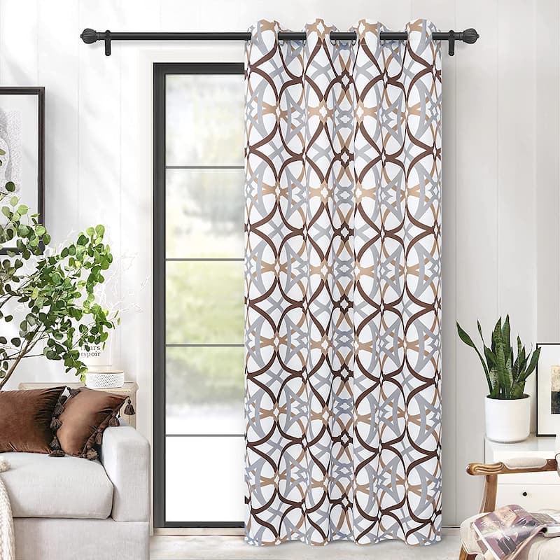 Jarvenpaa Insulated Blackout Grommet Window Curtain Panel Pair