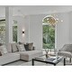 preview thumbnail 2 of 3, Luxury Glam Chandelier, 24.5H x 29W, with Cosmopolitan Style, Brushed Weathered Brass, UQL5460 by Urban Ambiance