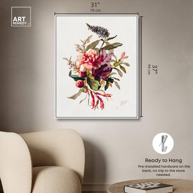 Winter-Flowering Plants Canvas by Art Remedy
