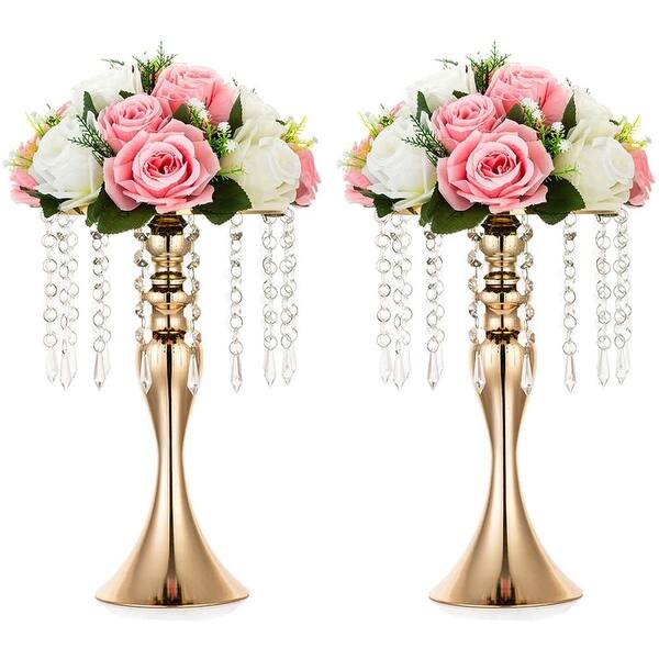 2 Pcs Versatile Metal Flower Arrangement Stand Bed Bath & Beyond