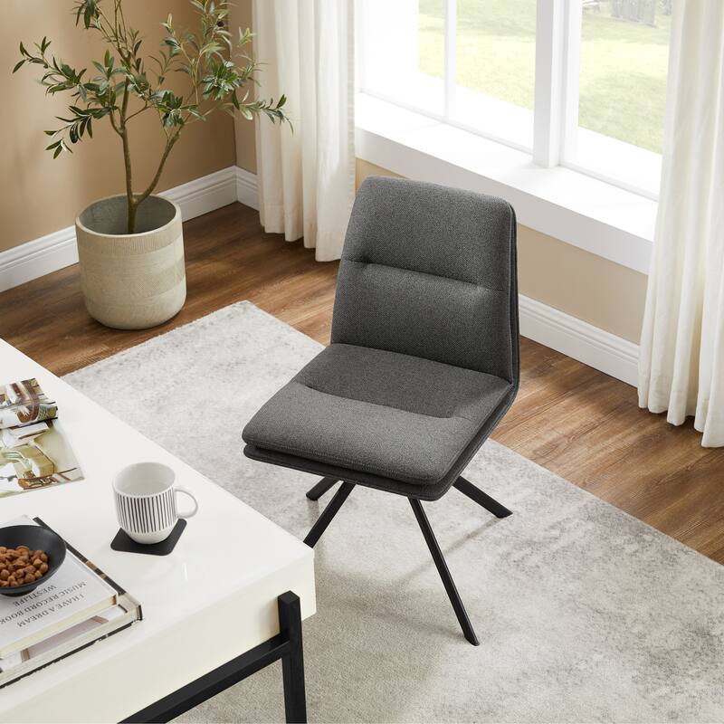 Art Leon Modern Swivel Accent Chair (Set of 2)