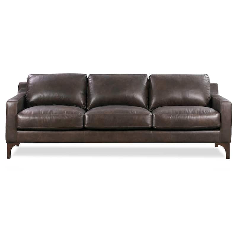 Poly & Bark Sorrento Sofa - Full Grain Genuine Italian Leather