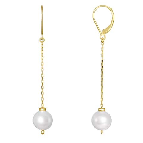 Buy Dangling Pearl Earrings Online at Overstock | Our Best Earrings Deals