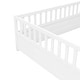 preview thumbnail 43 of 74, Wood Montessori Floor Bed with Super High Security Barrier, Door and Support Slats