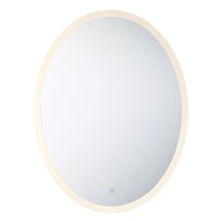 Kovacs P6108A 27-1/2" W x 35-3/8" H Modern Oval Frameless Bathroom