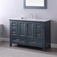 preview thumbnail 32 of 116, Altair Isla Single Bathroom Vanity Set and Aosta White Countertop without Mirror